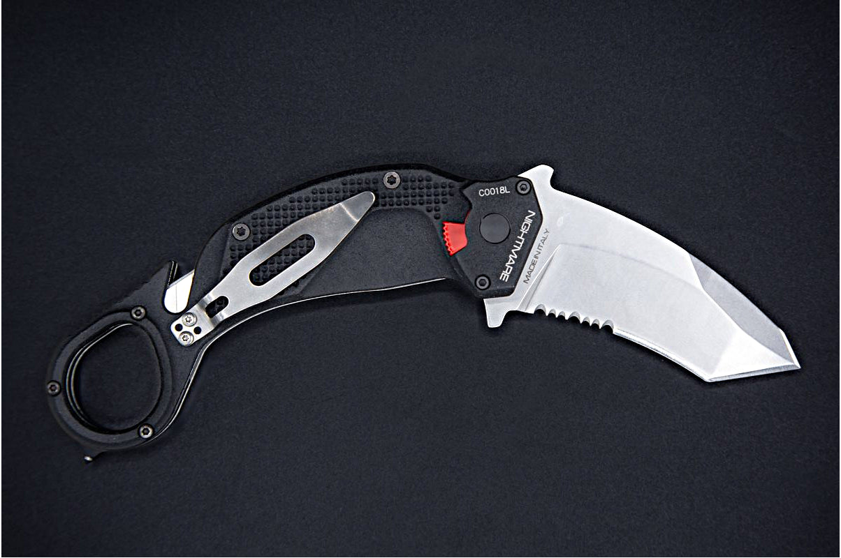 STONEWASHED NIGHTMARE KARAMBIT – born in Indonesia