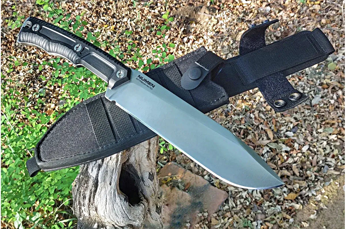 NUMEN SATIN FIXED BLADE – strong as an ox