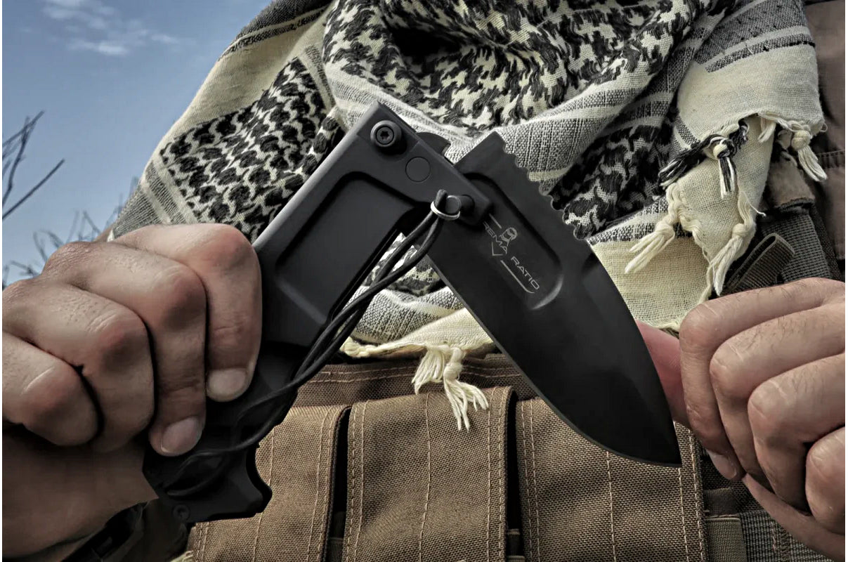 RAO II HYBRID FOLDER with DROP POINT BLADE- built like a tank
