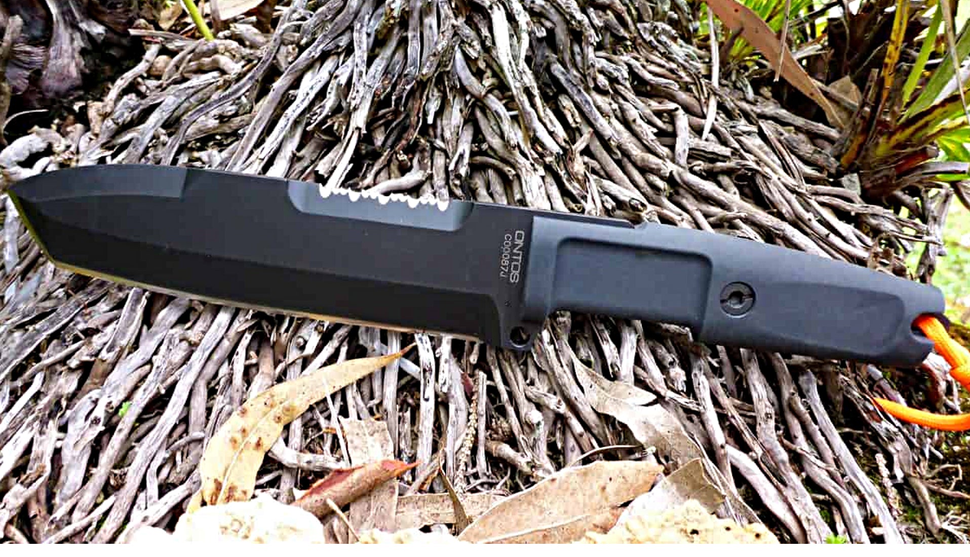 EXTREMA RATIO ONTOS – BLACK KNIFE / BLACK SHEATH – XTREME KNIVES