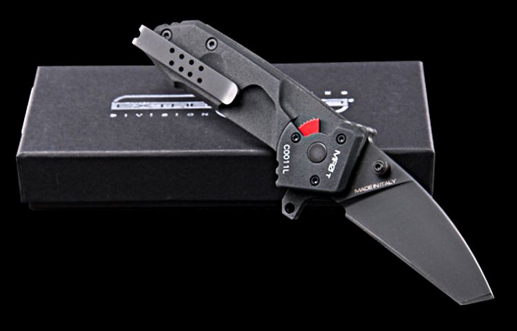 EXTREME RATIO MF0 T [TANTO POINT] – BLACK – XTREME KNIVES