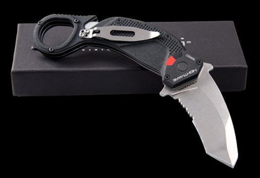 STONEWASHED NIGHTMARE KARAMBIT  –  born in Indonesia